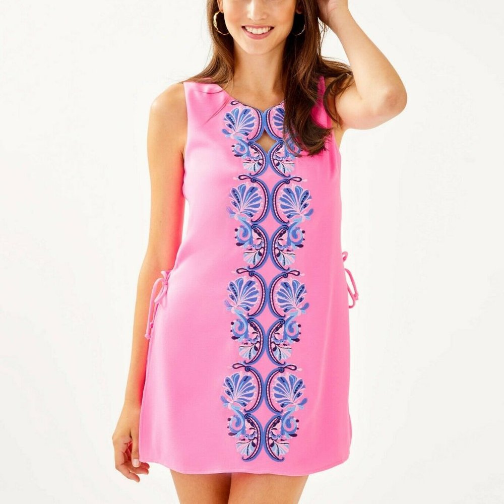 Lilly Pulitzer Donna Romper Havana Pink